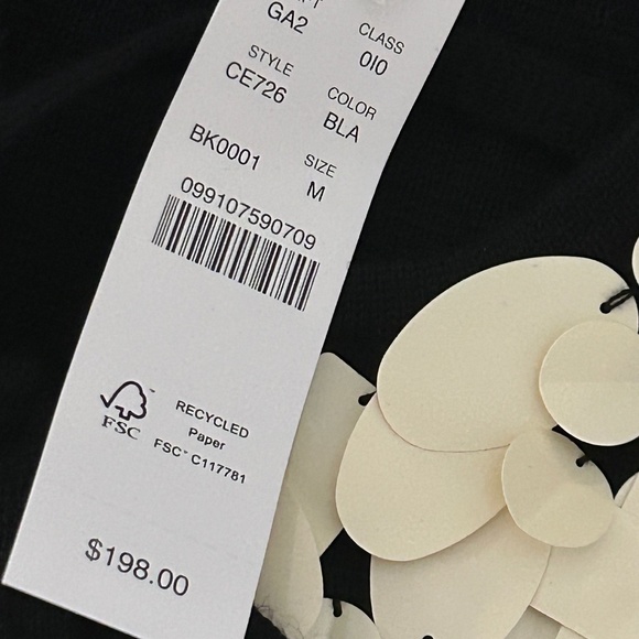 new with tags J crew Sequin tie-front cardigan sweater merino wool medium m NEW - Picture 5 of 6